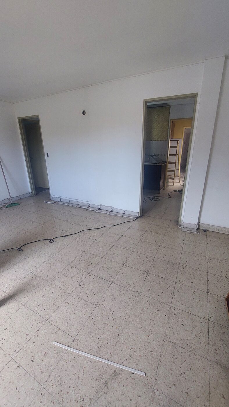 Demolición del dormitorio