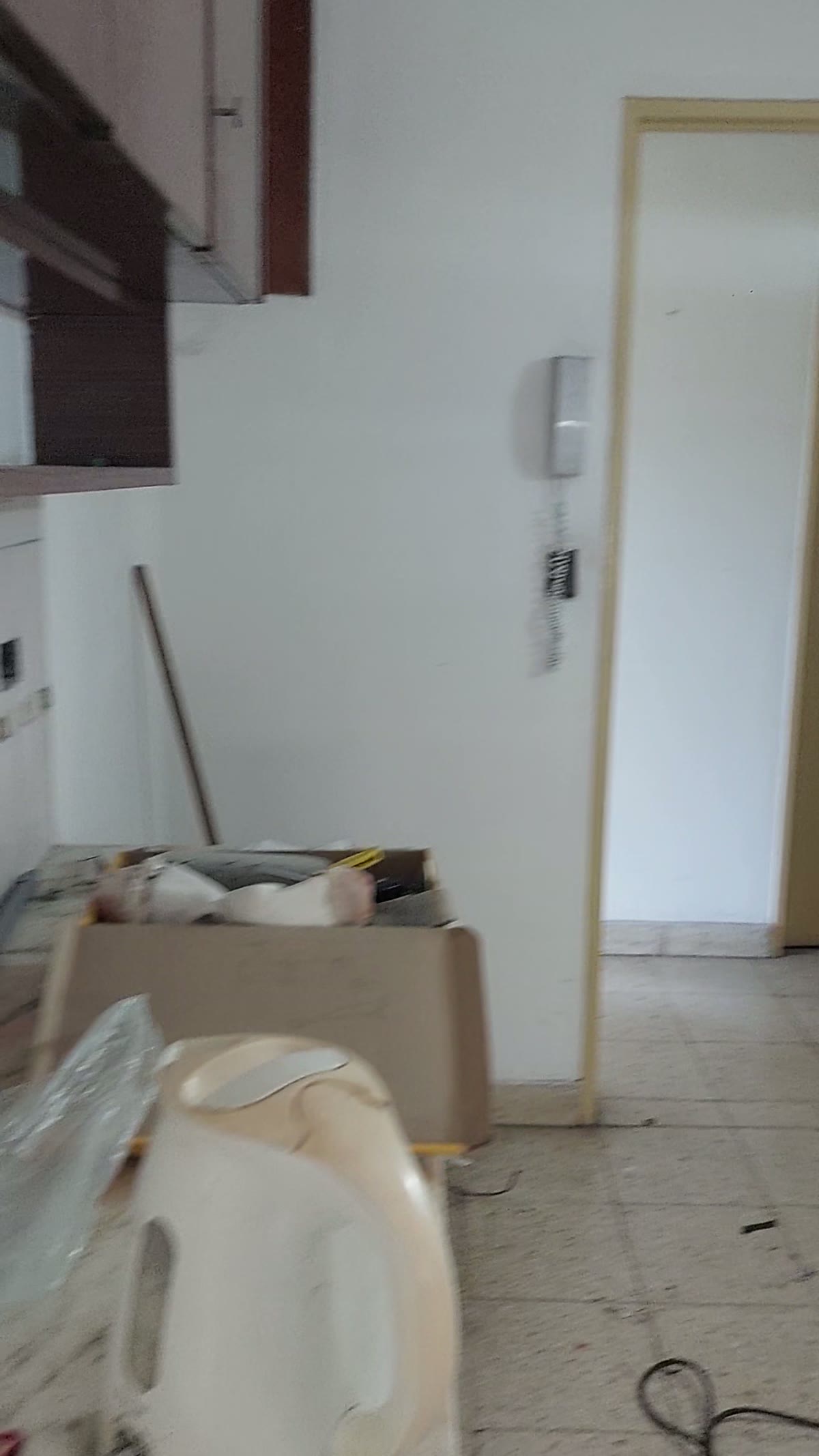La demolición inicial